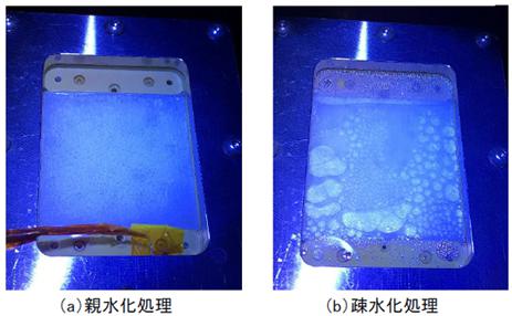 親/疏水處理時氣泡的狀態(tài)