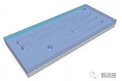 具有高寬高比微通道,采用玻璃基輸入輸出端口的硅基微流控芯片 具有高寬高比微通道,采用玻璃基輸入輸出端口的硅基微流控芯片