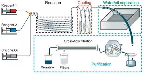 圖1 自動化微滴反應器