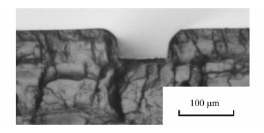 圖5微通道復制不完全