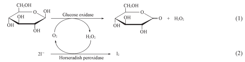 碘化鉀反應生成水和碘單質